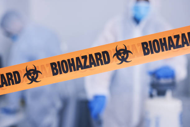 Professional Biohazard technician working in Raymond, ME